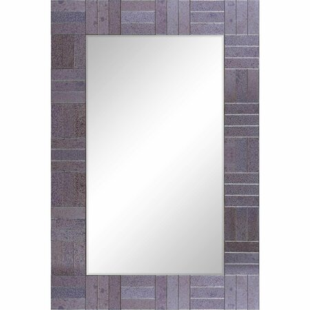 LOVELYHOME 24 x 36 in. Columbia Wall Mirror LO2851509